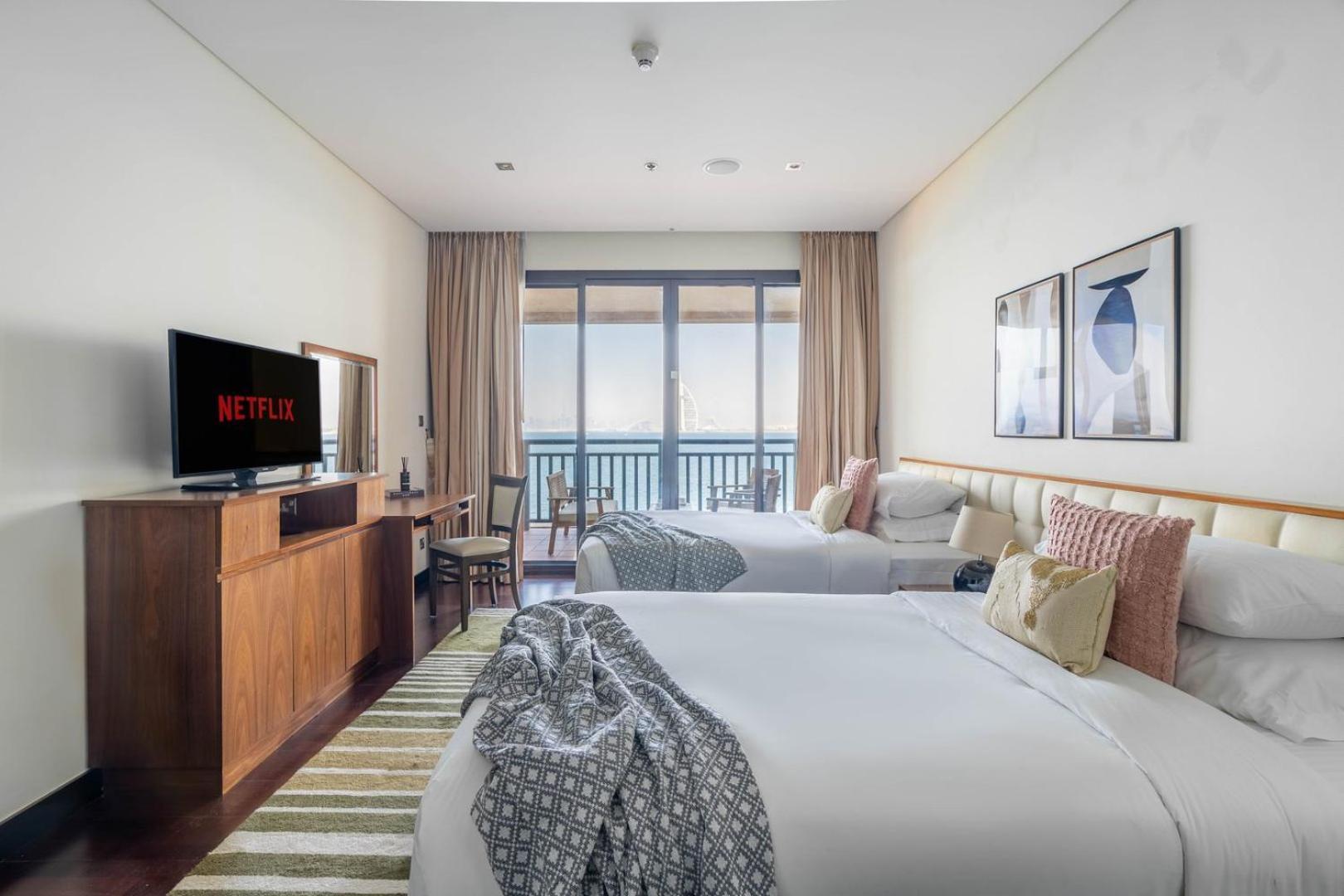 Appartement Guestready - Burj Al Arab View At Royal Amwaj Dubai
